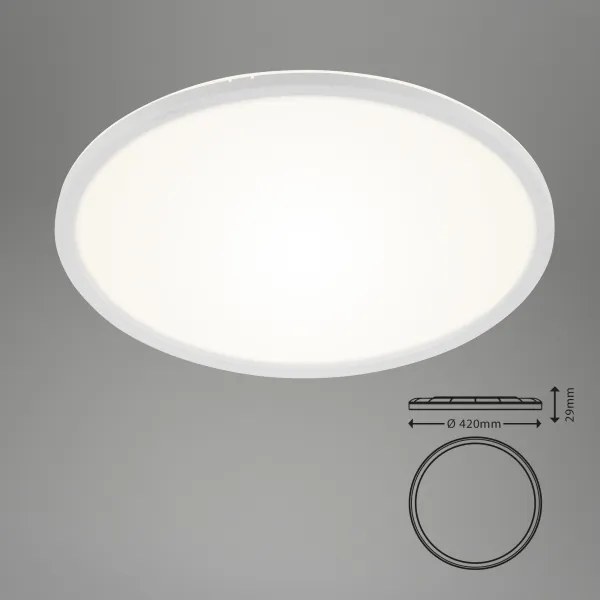 Briloner 7157-416 - LED Mennyezeti lámpa SLIM LED/22W/230V átmérő 42 cm