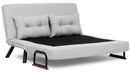 Kétszemélyes kihúzható kanapé QIRA szürke