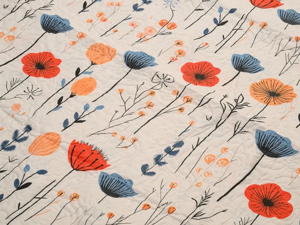 Ágytakaró LIORENA, krémszínű Méret: 220 x 240 cm