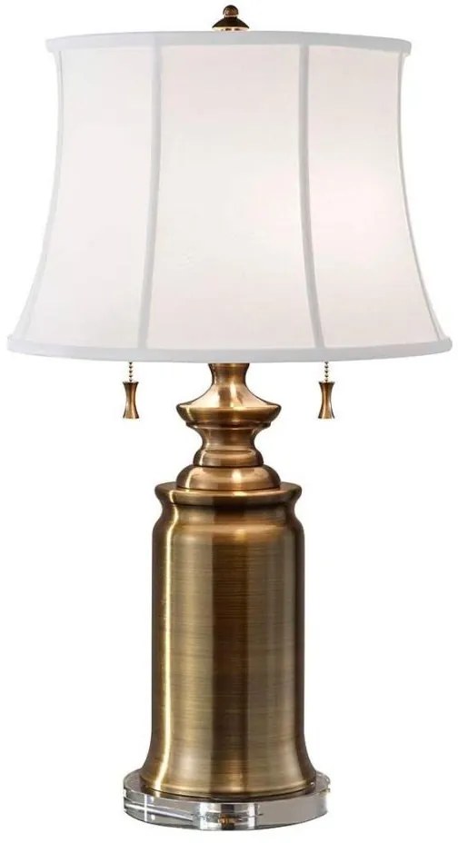 Feiss FE-STATEROOM-TL-BB - Asztali lámpa STATEROOM 2xE27/60W/230V réz