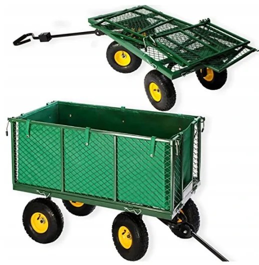 Kerti kocsi 500kg Yard Green