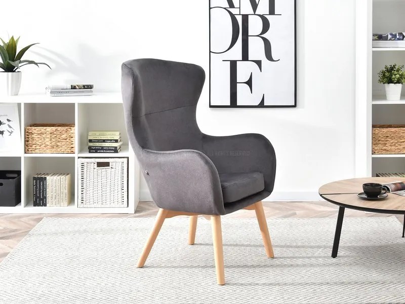 Fotel Leto (grafit + bükk). Akció -20%. 1110182