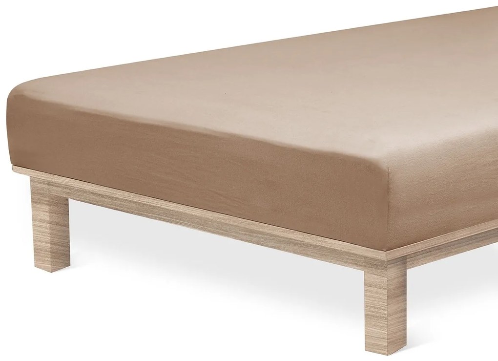 4Home jersey lepedő luxus diófa , 180 x 200 cm, 180 x 200 cm