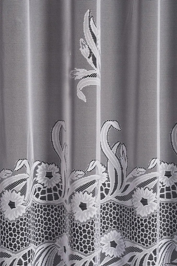 Mg Függöny 32489 Fehér 350x160cm készre varrt Bt Lengyel M