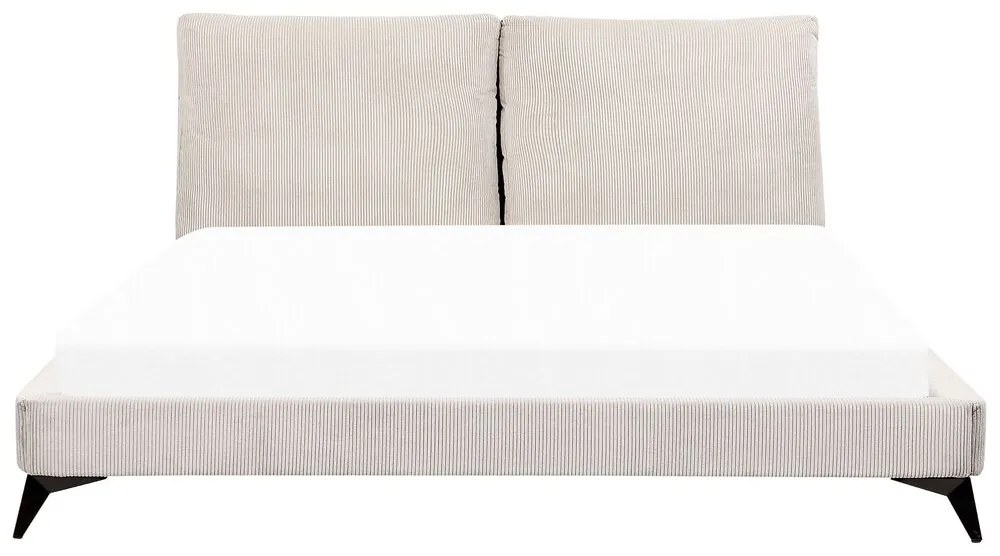 Franciaágy 180 cm Mellody (világos bézs) (ágyráccsal). 1081354