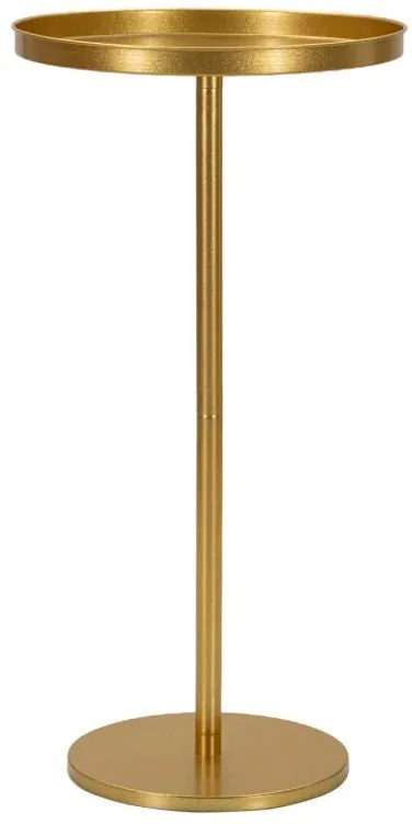 fém kisasztal Ø41x80 cm – arany színű