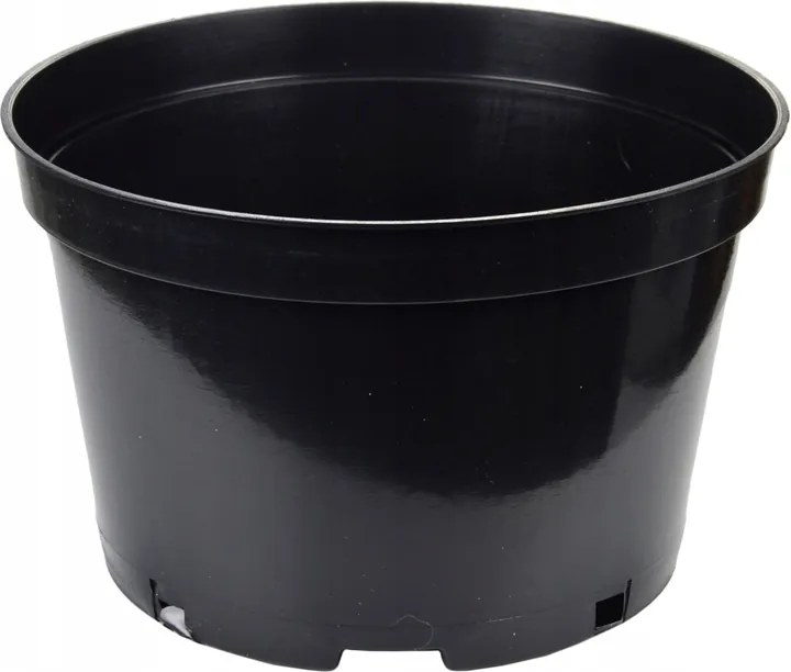 Kerek faiskolai kaspó alacsony 34x22,5 15L