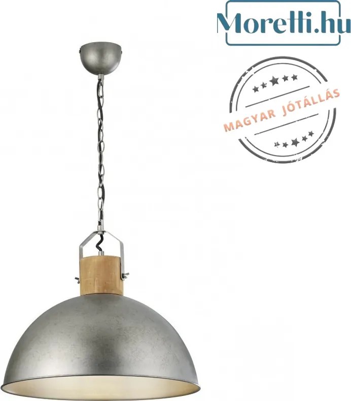 TRIO-303400167 DELHI Nikkel Színű Függeszték 1XE27 60W IP20