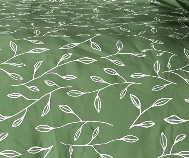 Pamut ágynemű Homa RENA GREEN 4 részes 140x200 cm
