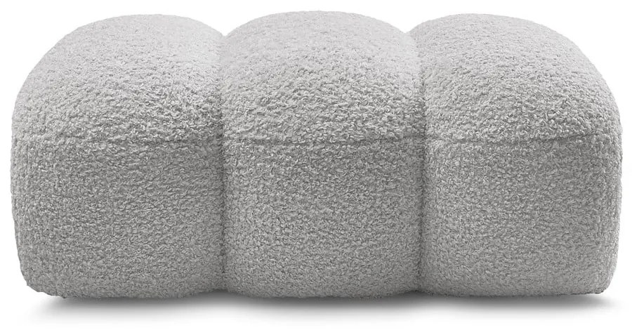 Világosszürke buklé lábtartó Hippolyte – Bobochic Paris