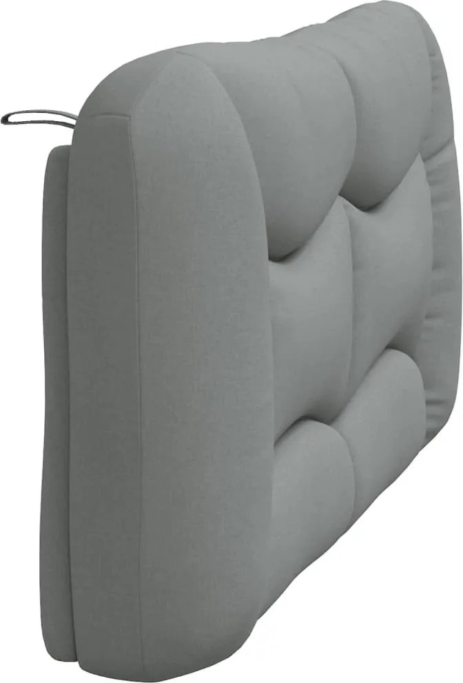világosszürke szövet fejtámla párna Hvar 152 cm