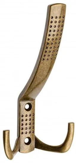 Fogas fém, K23-A0, kalaptartós, antik bronz