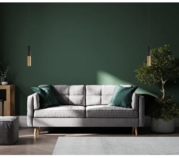 ITALUX PND-14290-1-BK-BRO - Csillár zsinóron ISIDORA 1xGU10/25W/230V fekete/bronz