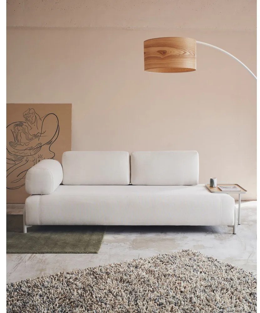 Bézs kanapé 232 cm Compo – Kave Home