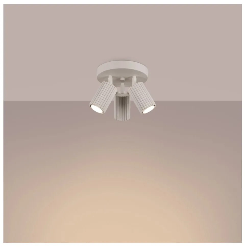 Krémszínű spotlámpa Gleam – Sollux