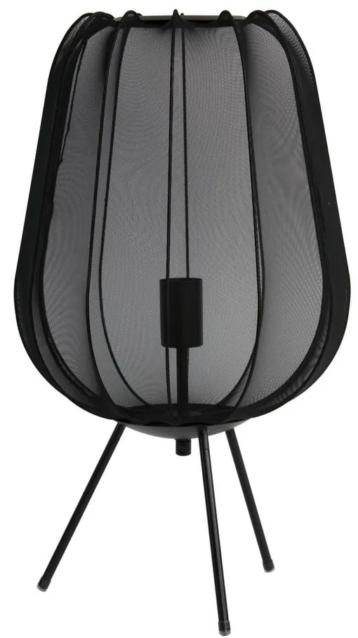 Fekete asztali lámpa (magasság 60 cm) Plumeria – Light & Living