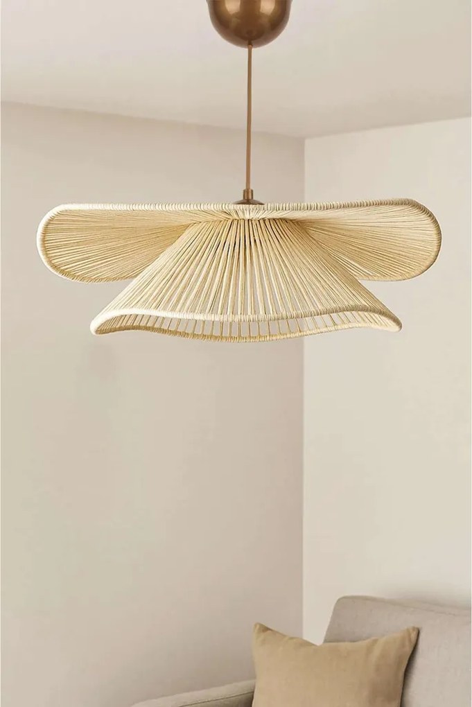 Opviq függőlámpa, krém