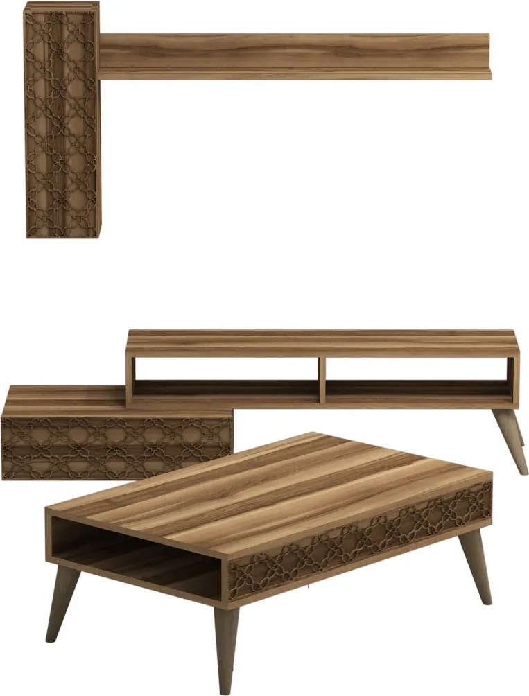 Planet nappali bútorszett, dió, 150 cm – TR845HCT5215