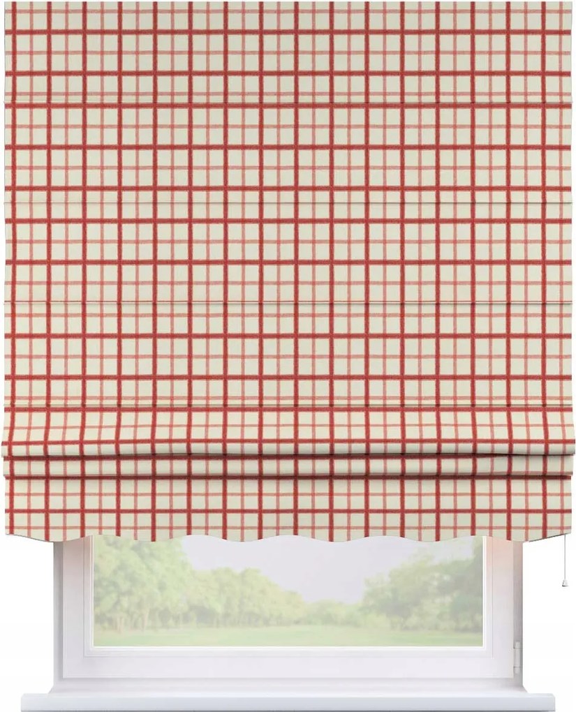 Kész Római roló Florencja 120x180cm piros