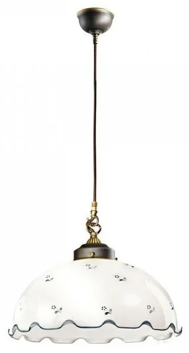 Kolarz 731.30.25 - Csillár zsinóron NONNA 1xE27/75W/230V kék