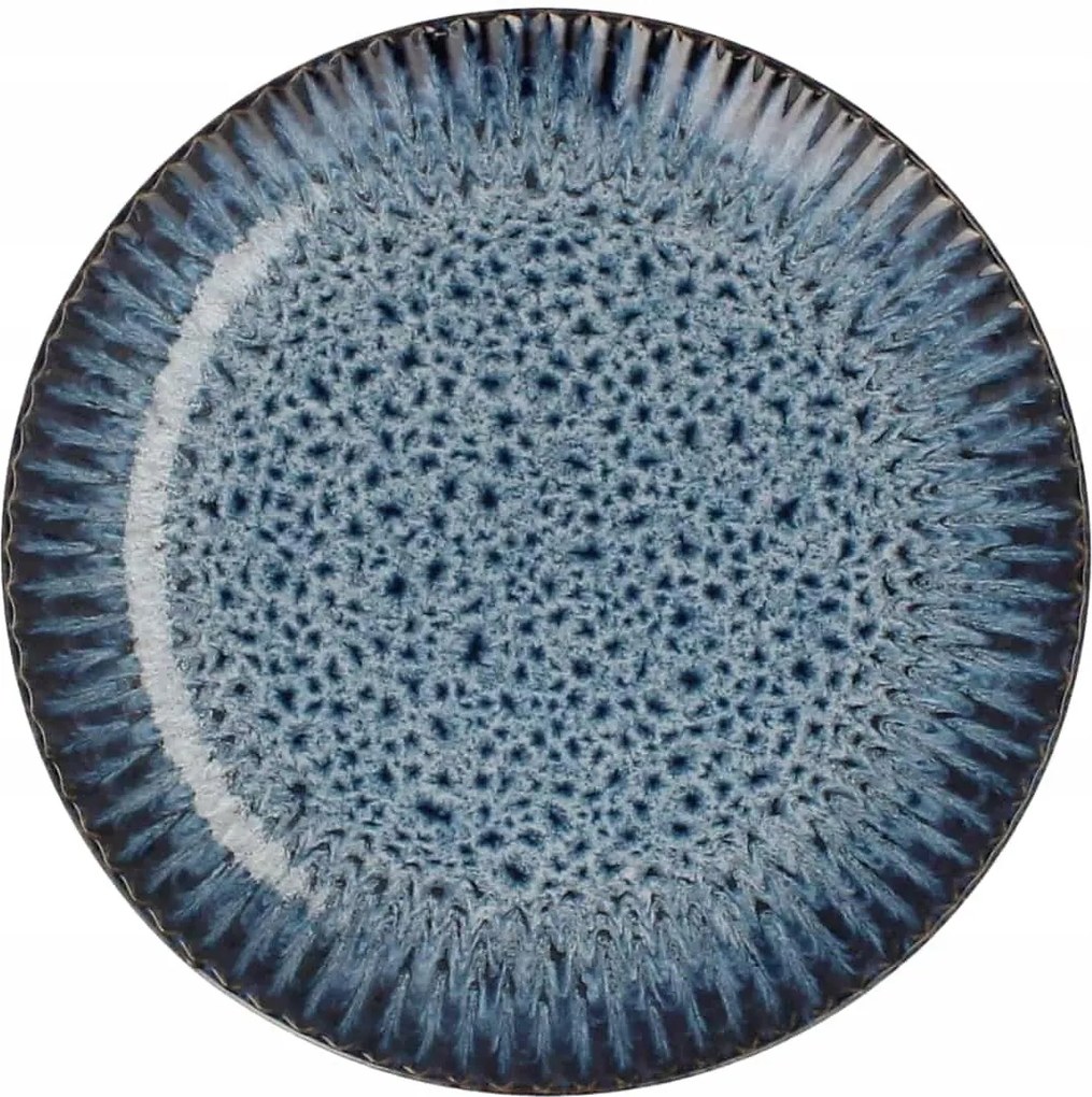 Lubiana Cosmos Desszert Tányér Csempe 1 db Stoneware Sötétkék 21,2 cm