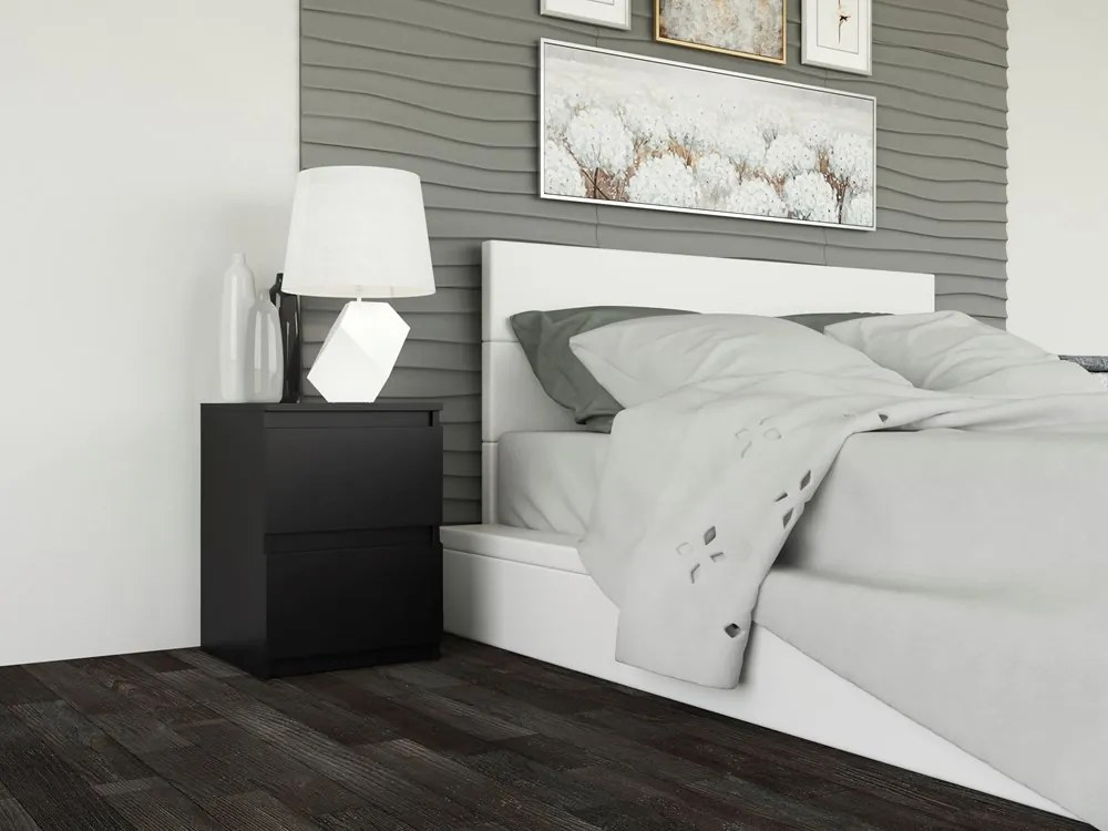 Baltrum M2 éjjeliszekrény, 30x40x30 cm, fekete