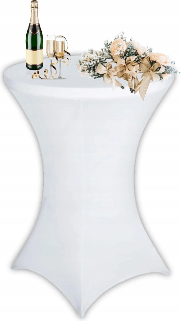 Bankett Asztal Huzat Vendéglátó Asztalterítő Fehér 110x80cm