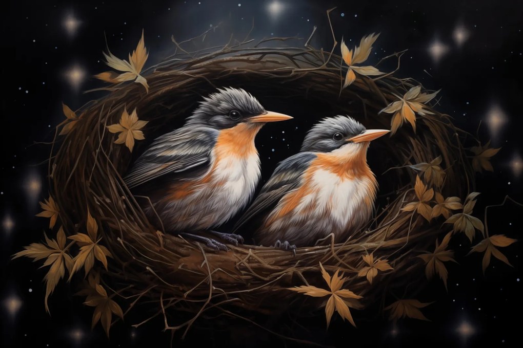 Poszter 45x30cm Csillag ölelés