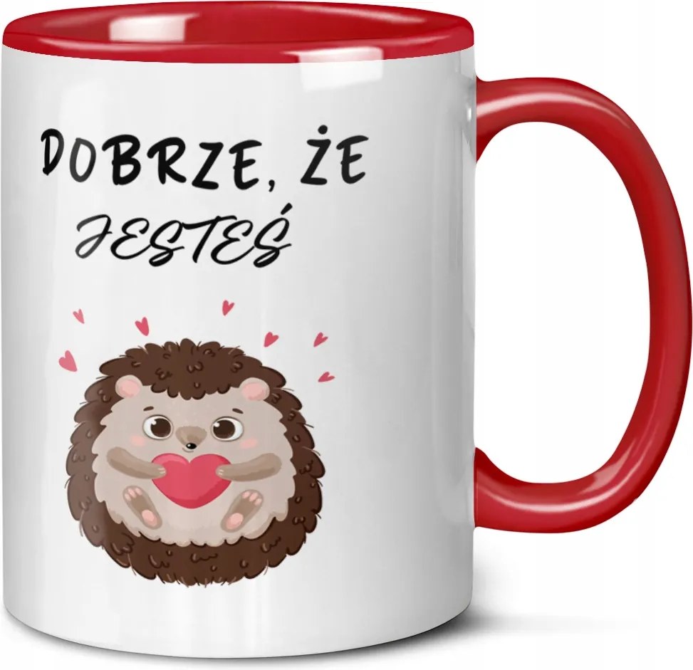 Bögre Kedvesének Ajándék Valentin Nap Névnap Születésnap Sündisznó