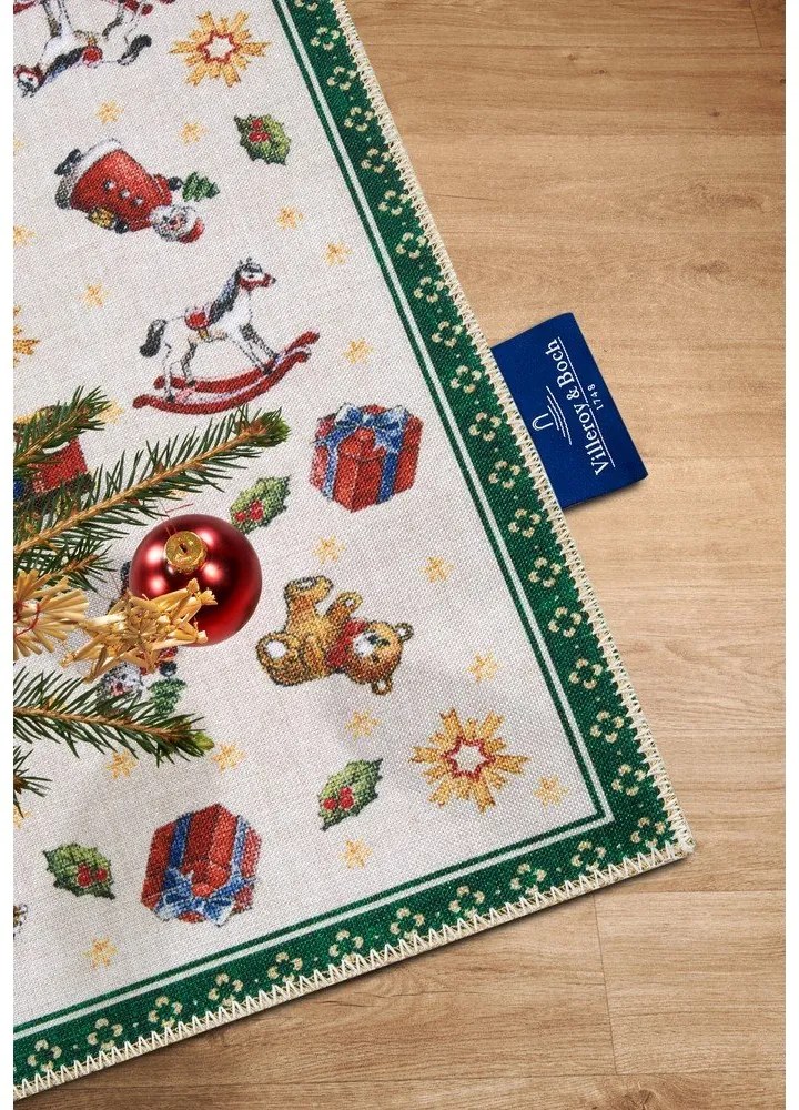 Zöld szőnyeg karácsonyi mintával 50x80 cm Green Christmas – Villeroy&amp;Boch