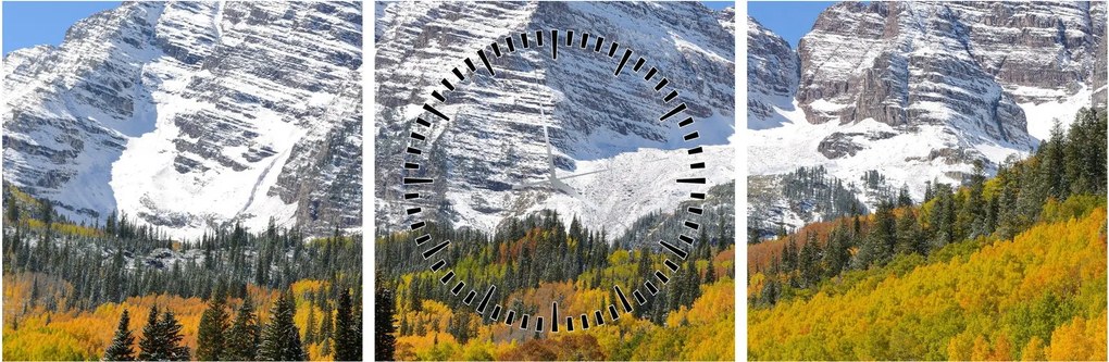 Kép - Maroon Peak (órával) (90x30 cm)
