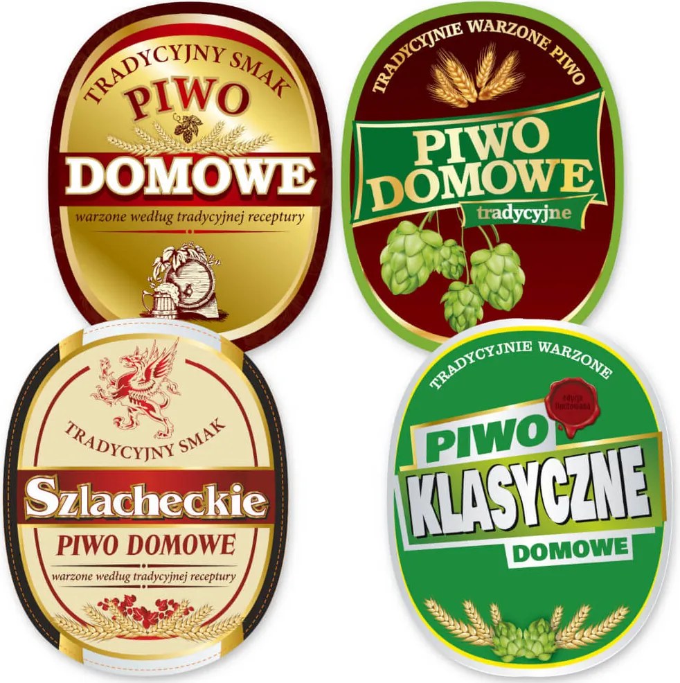 50x Öntapadós Címkék palack matricák alkohol sör