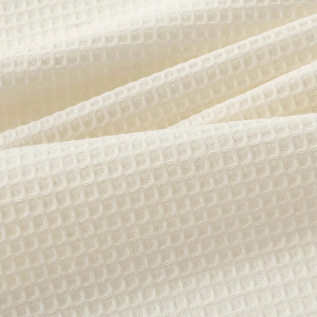 Goldea hímzett waffle konyharuha - mező krémszínű alapon 50 x 70 cm