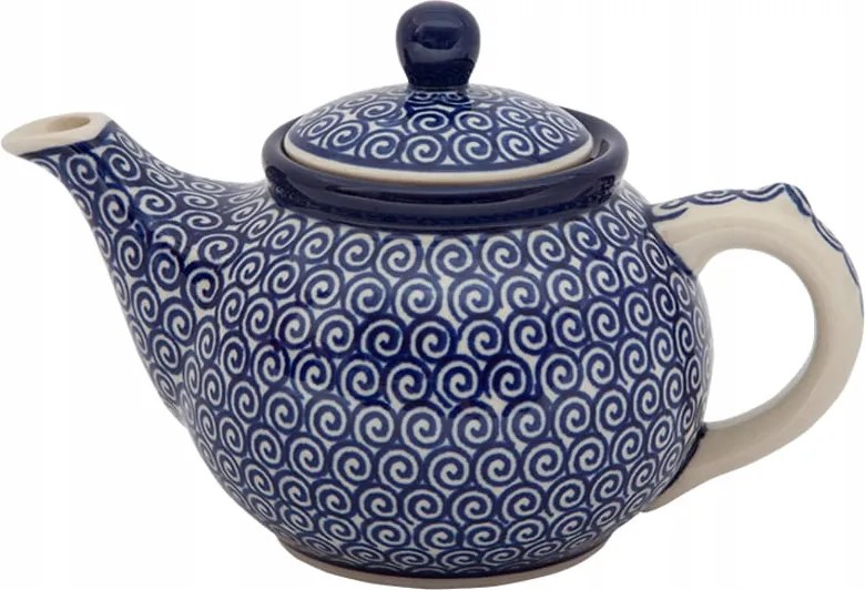 Vízforraló 0.35 l Kancsó Ceramika Artystyczna Bolesławiec dek 0028 Spirale