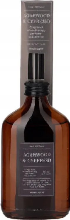 Aroma Diffúzor Üveg Barna 200 ML Méretek 7,5 x 3,9 x 15 cm