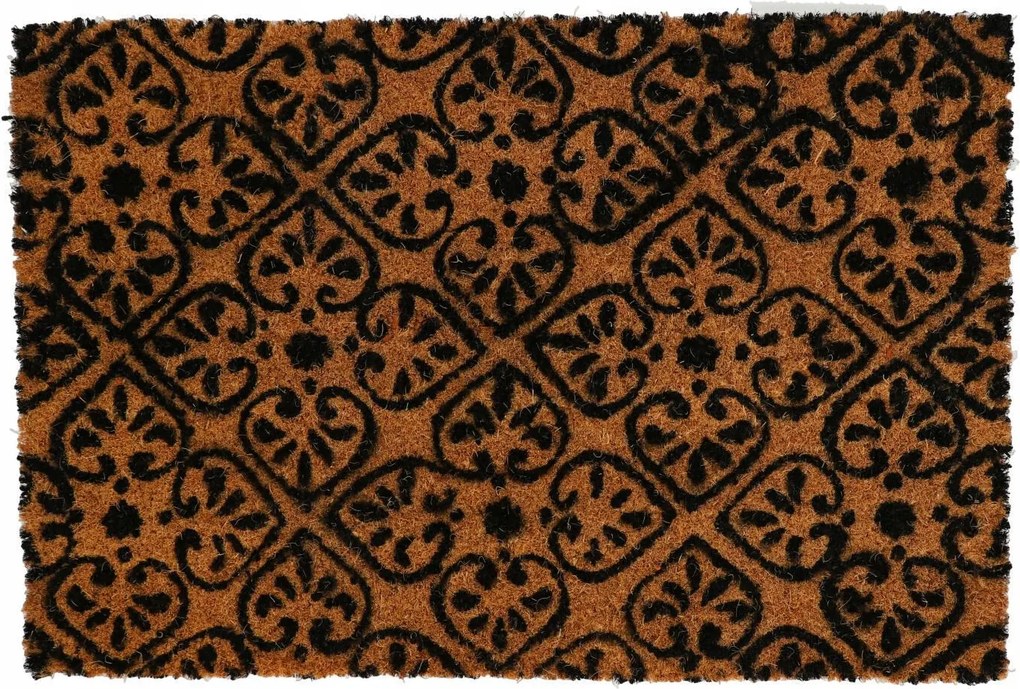 Lábtörlő Kókuszrostból szív 39x59cm