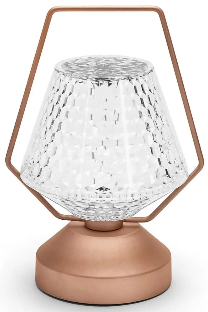 Aigostar- LED RGB Dimmelhető újratölthető asztali lámpa LED/1W/5V 1800mAh 20 cm + távirányító