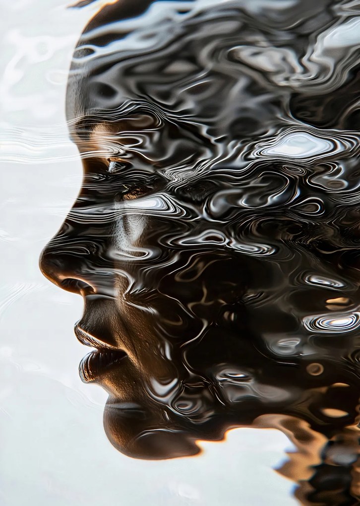 Poszter 64x90cm Vízi tükörkép