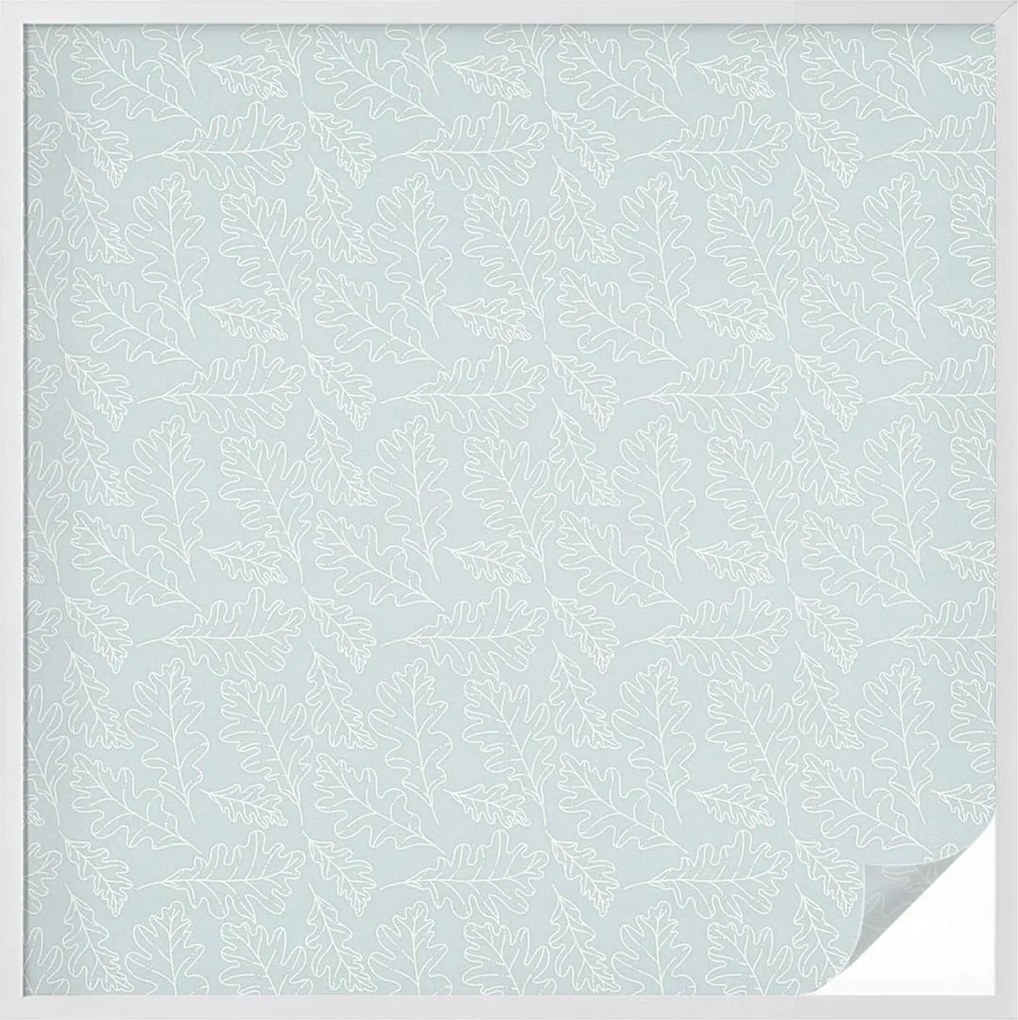 Tejüveg ablakfólia az adatvédelem érdekében Tölgyfa levelek 100x100