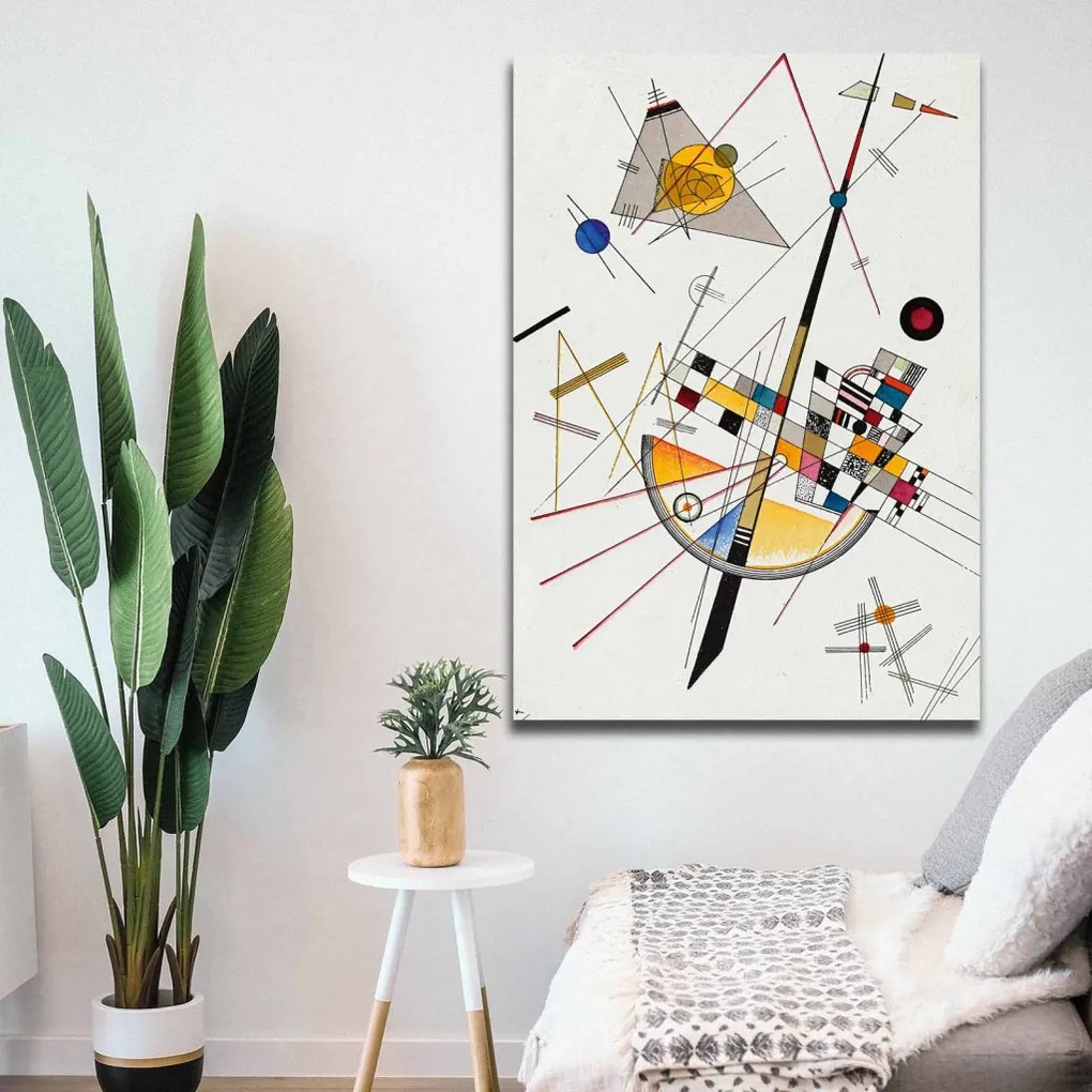 70100KANDINSKY034 Kandinsky vászonkép, 70 x 100 cm