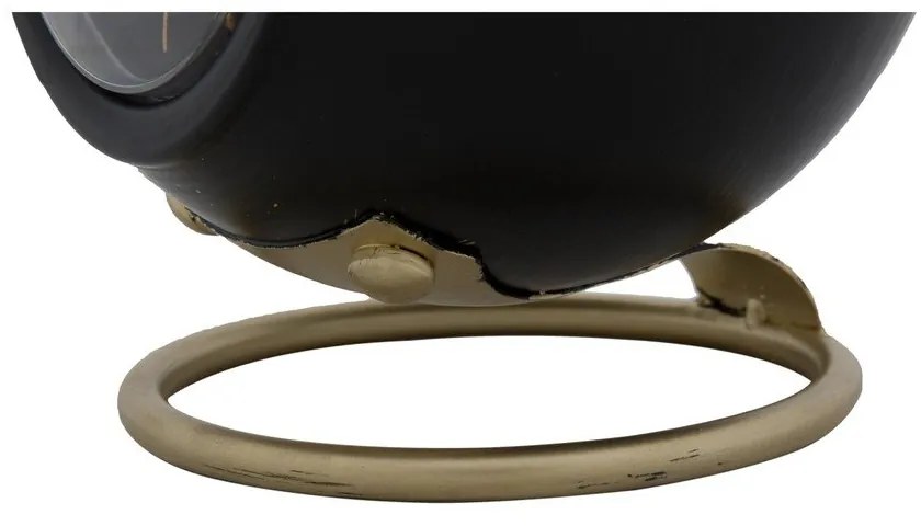 Ball fekete asztali óra - Mauro Ferretti