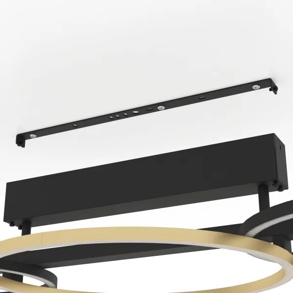 Eglo 390086-LED Dimmelhető felületre szerelhető csillár LANACERA 2xLED/12,5W/230V +LED/15,5W