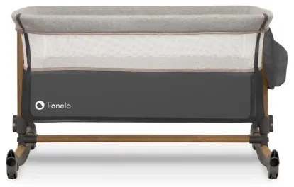 Lionelo - 3 az 1-ben LEONIE gyermekágy szürke/fekete