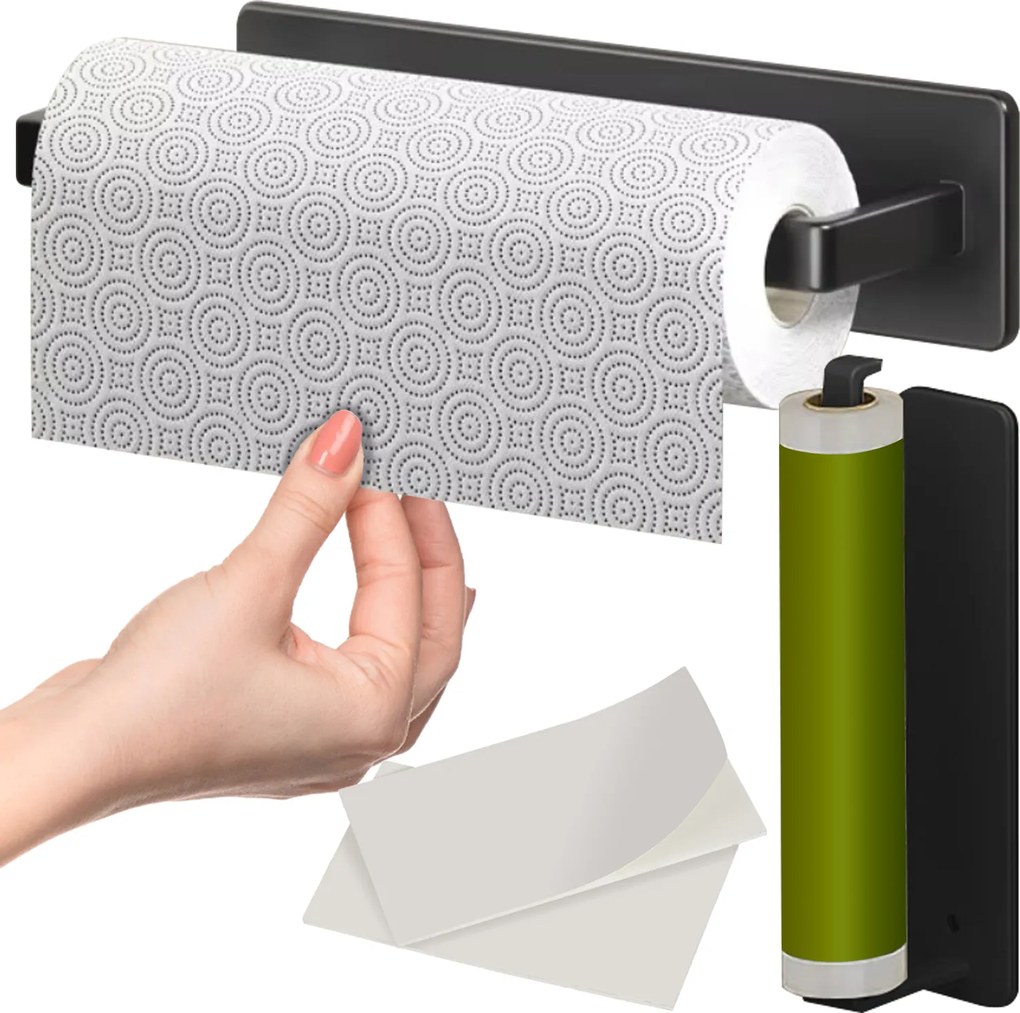 Papírtartó Papírtörölköző Fém Loft non-invazív