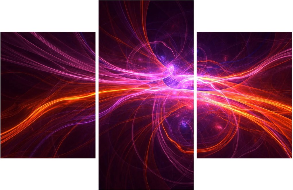 Modern absztrakció képe (90x60 cm)