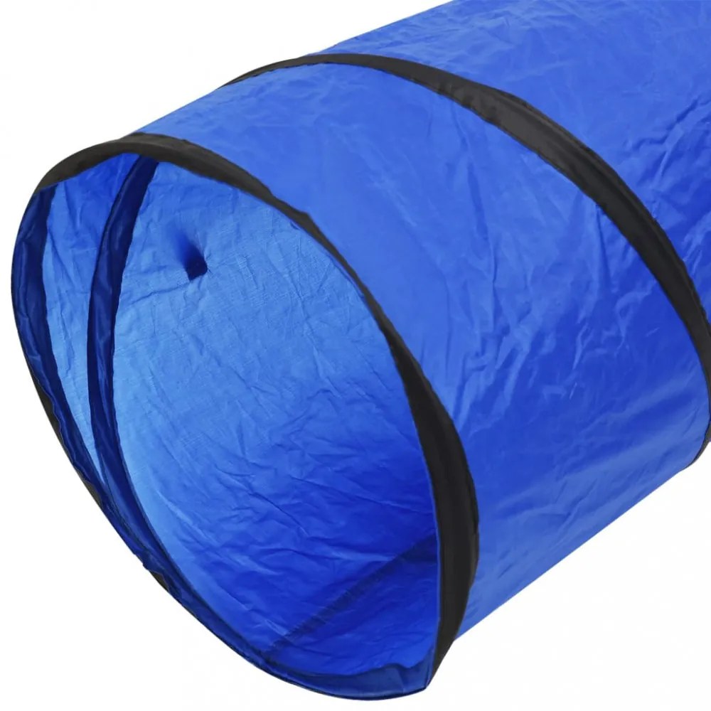 kék poliészter kutyaalagút Ø50 x 1000 cm
