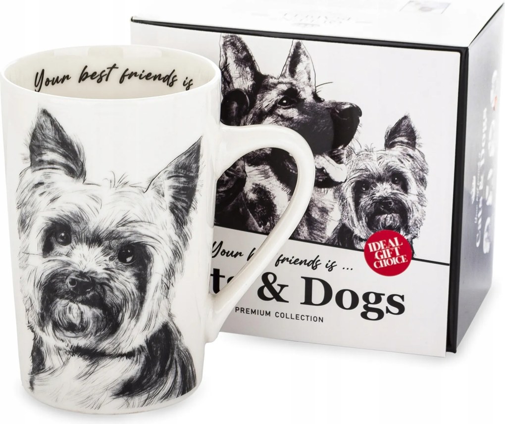 Queen Isabell bögre York kutyával York