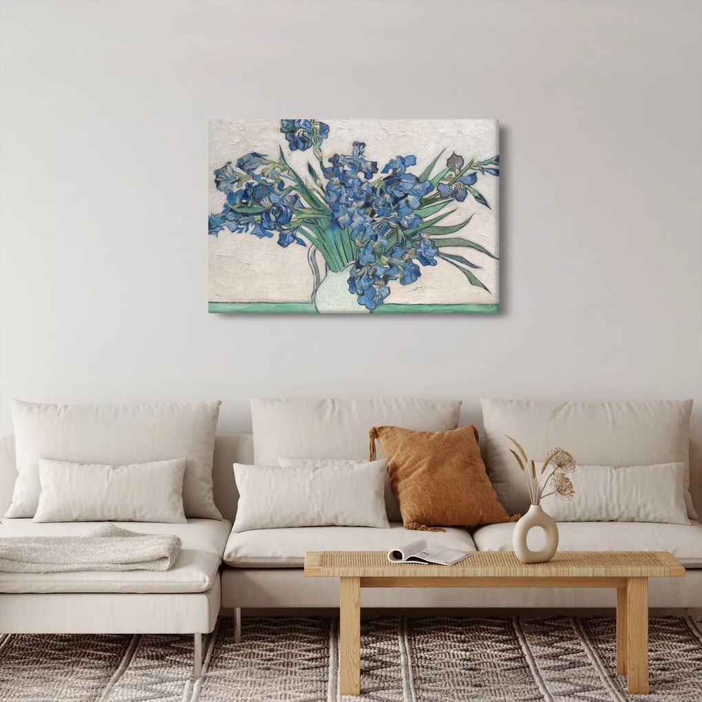 Kép - Vincent van Gogh, Irises, reprodukciók (90x60 cm)