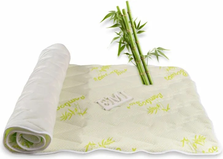 EMI Bamboo matracvédő a sarkokon gumiszalaggal