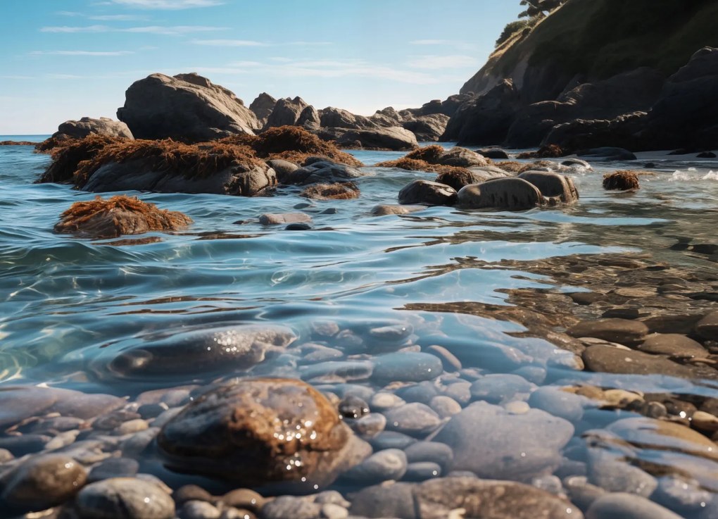 Poszter 18x13cm Tengerparti harmónia